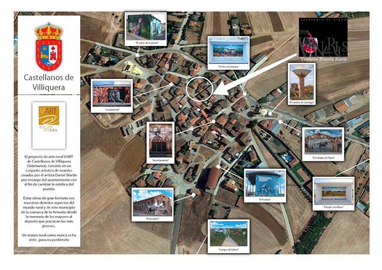 Vinarius, Posada Rural Castellanos de Villiquera Экстерьер фото